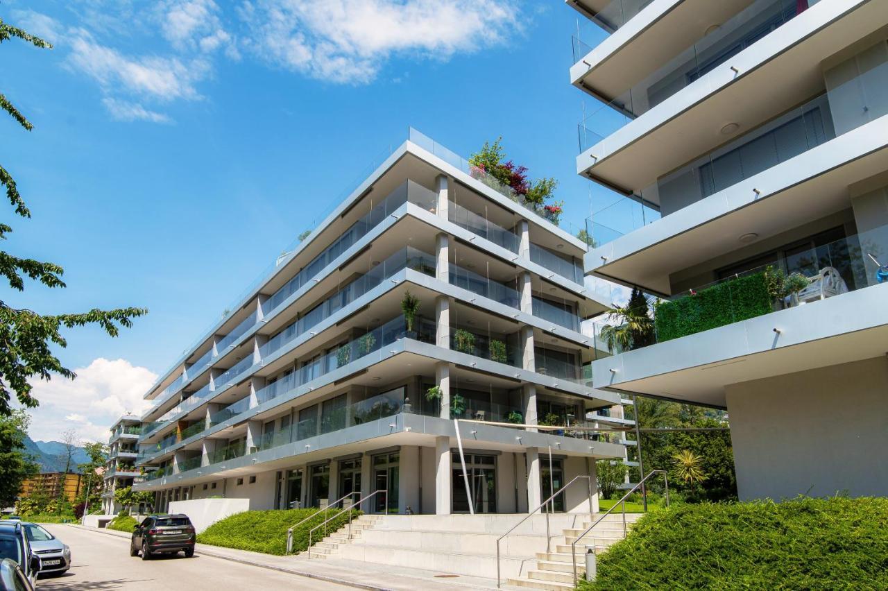 Linda Terrace By Quokka 360 - Modern One-Bedroom Flat With Sun Terrace Локарно Экстерьер фото