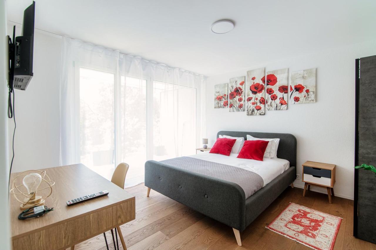 Linda Terrace By Quokka 360 - Modern One-Bedroom Flat With Sun Terrace Локарно Экстерьер фото